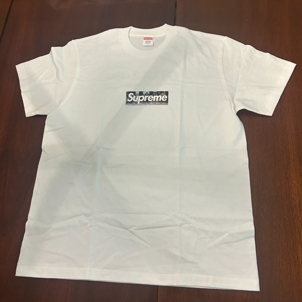 Supreme Milan Last Supper Box Logo T-Shirt Large